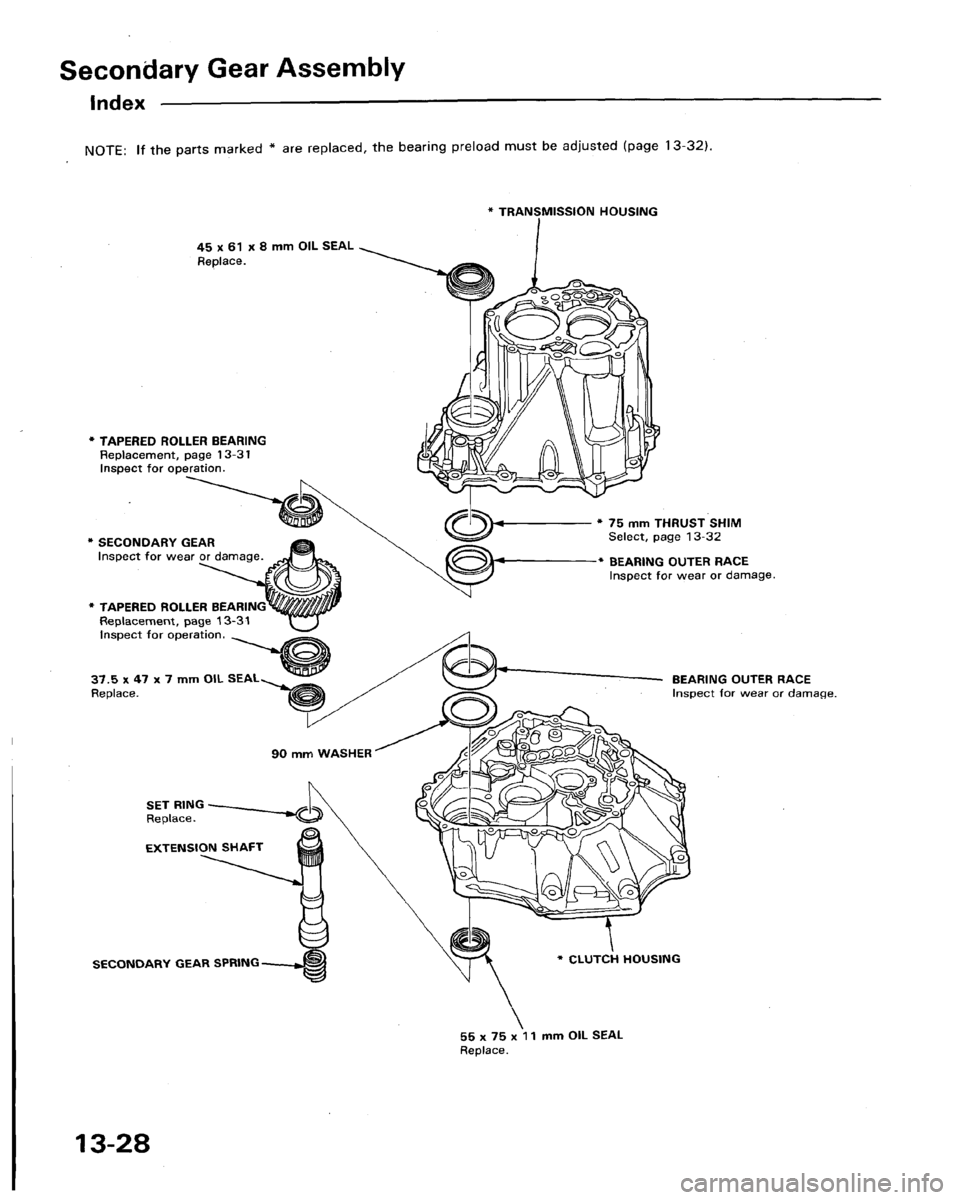 HONDA LEGEND 1991 2.G Workshop Manual 