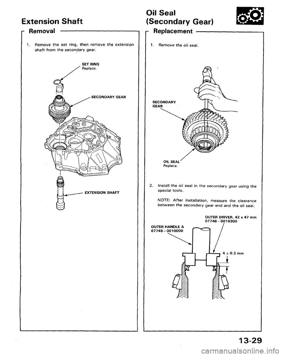 HONDA LEGEND 1991 2.G Workshop Manual 