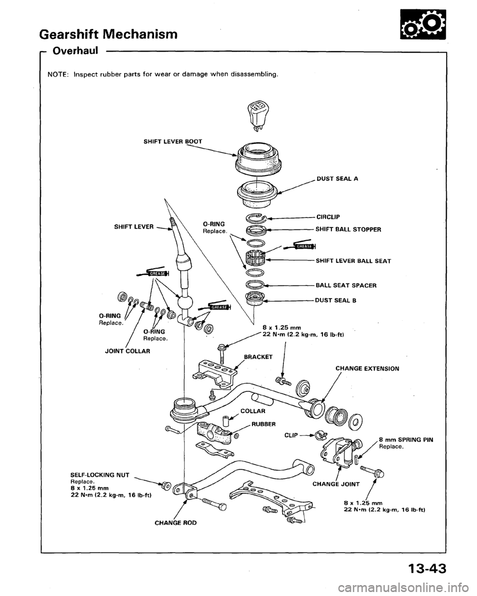 HONDA LEGEND 1991 2.G Workshop Manual 