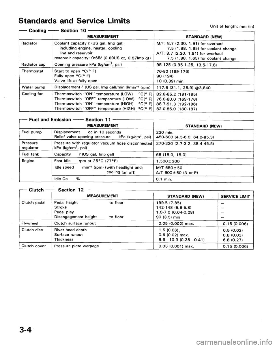 HONDA LEGEND 1991 2.G Workshop Manual 