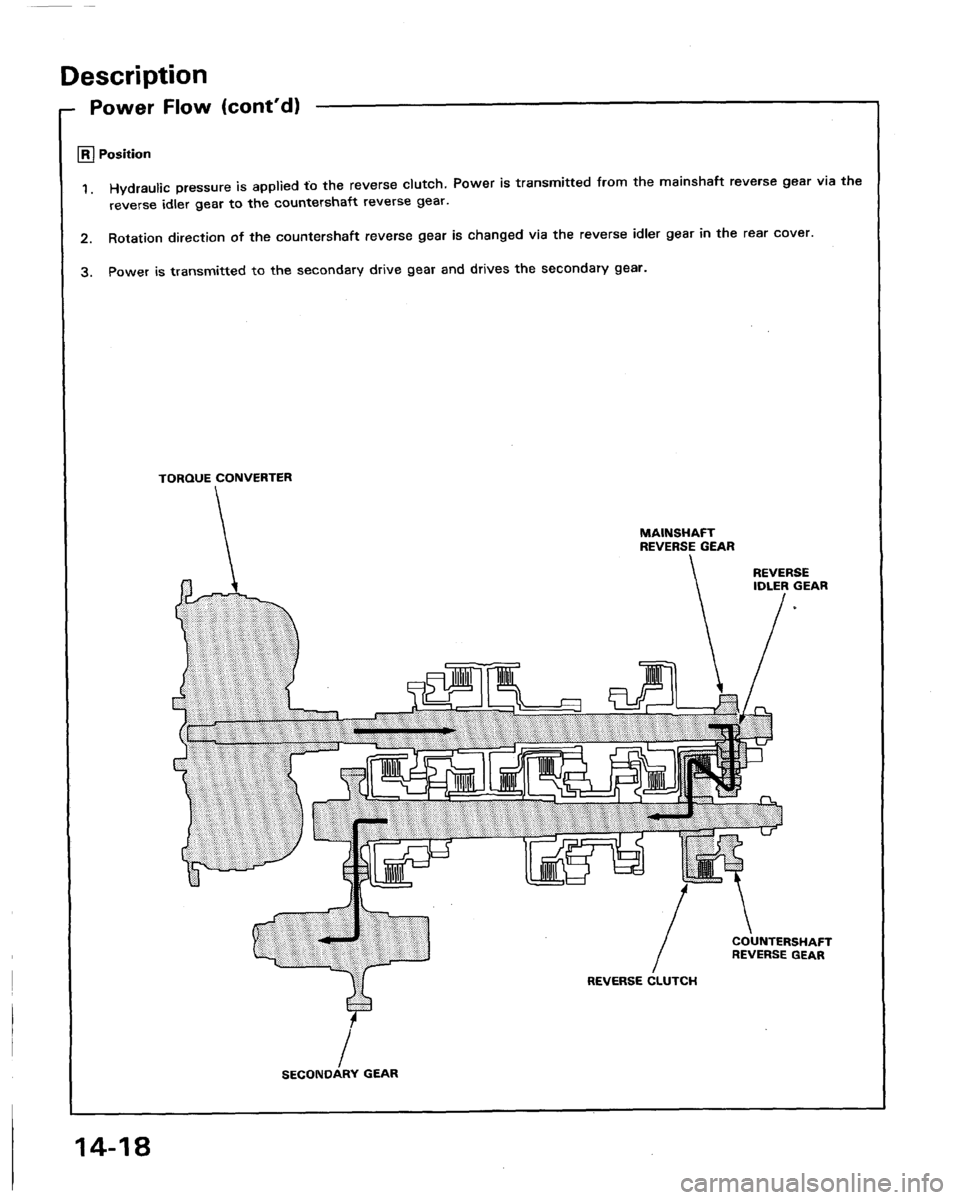 HONDA LEGEND 1991 2.G Workshop Manual 