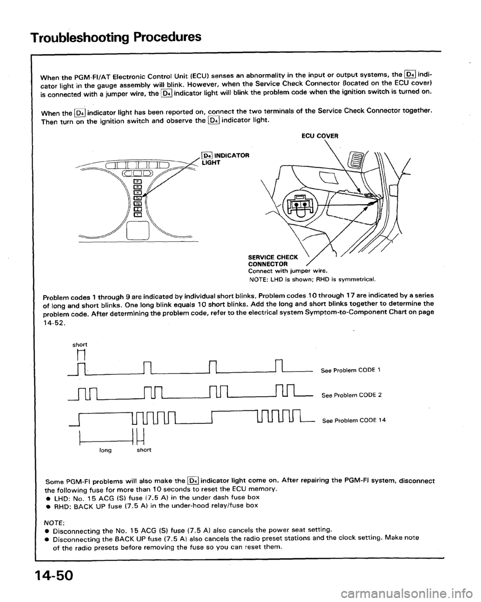 HONDA LEGEND 1991 2.G Workshop Manual 