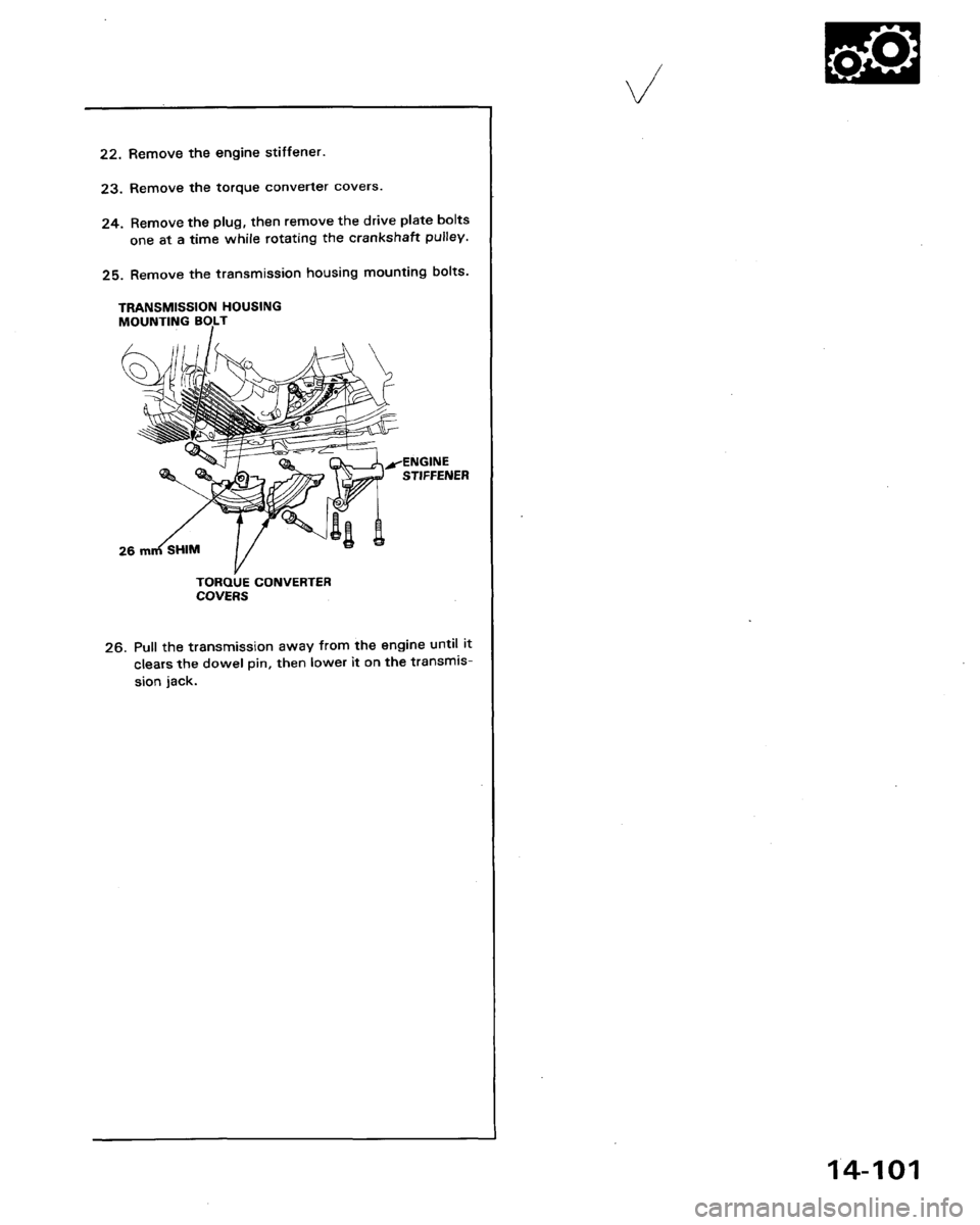 HONDA LEGEND 1991 2.G Workshop Manual 