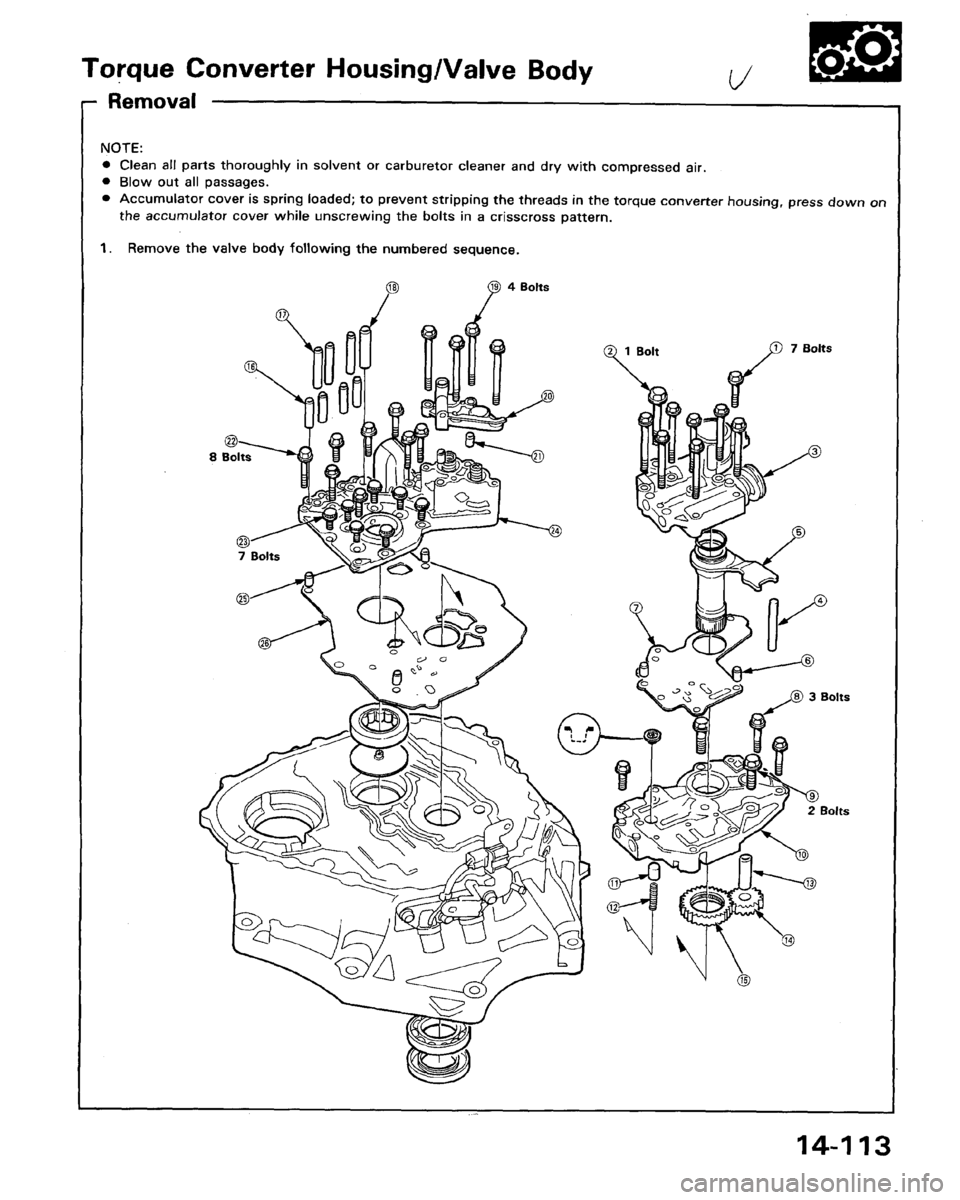 HONDA LEGEND 1991 2.G Workshop Manual 