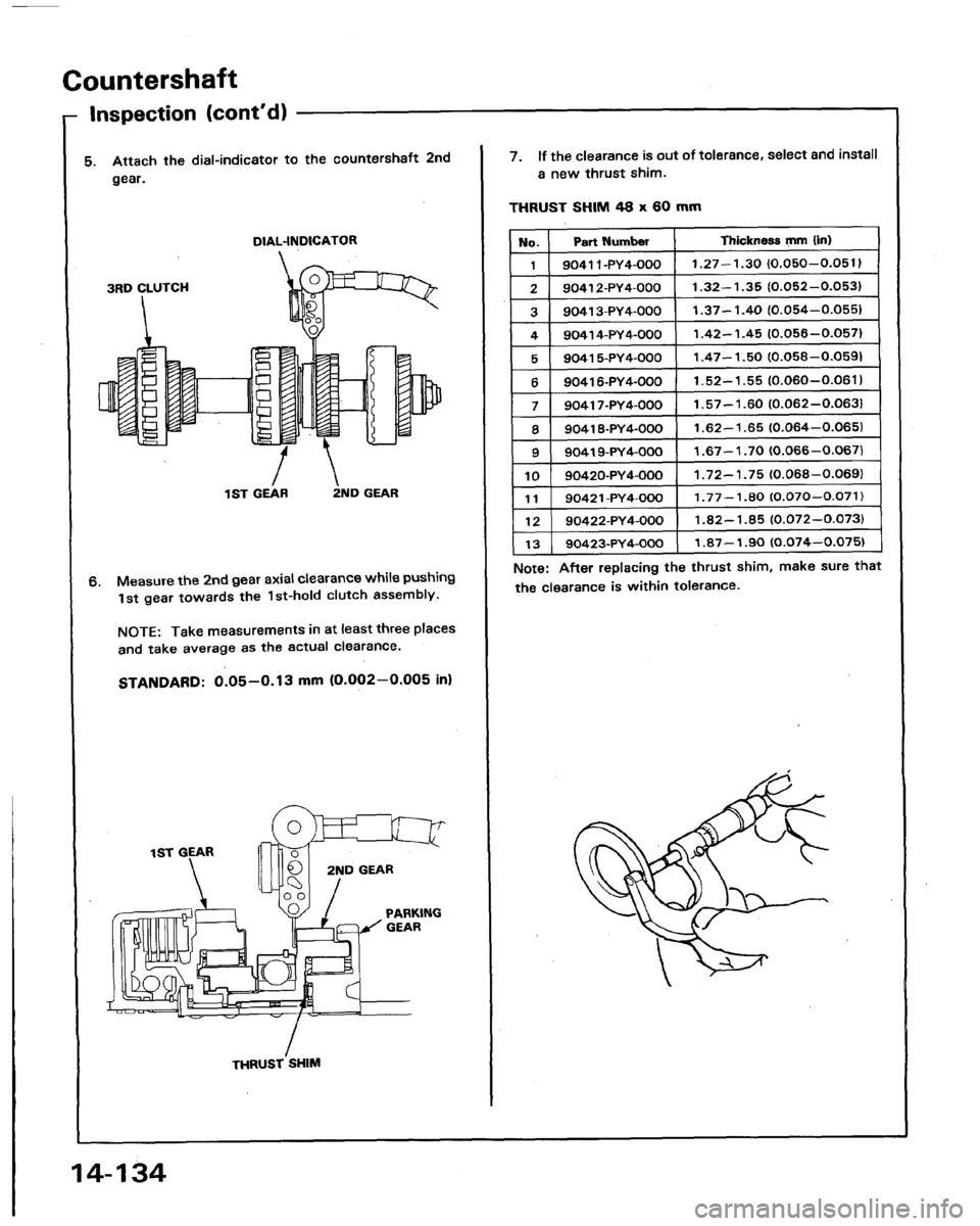 HONDA LEGEND 1991 2.G Workshop Manual 