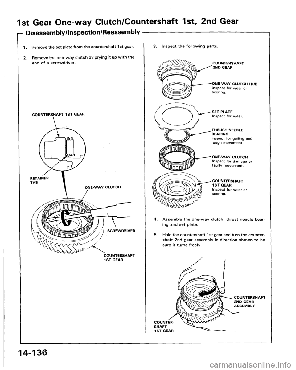 HONDA LEGEND 1991 2.G Workshop Manual 