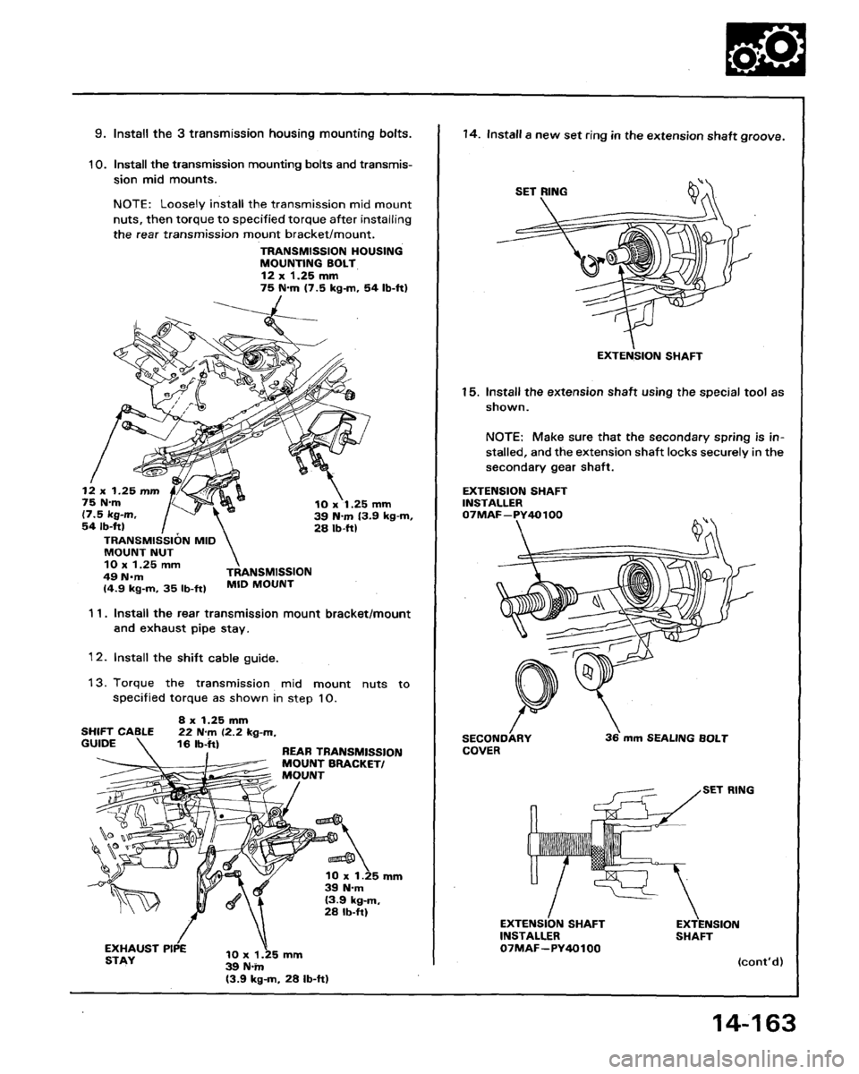 HONDA LEGEND 1991 2.G Workshop Manual 