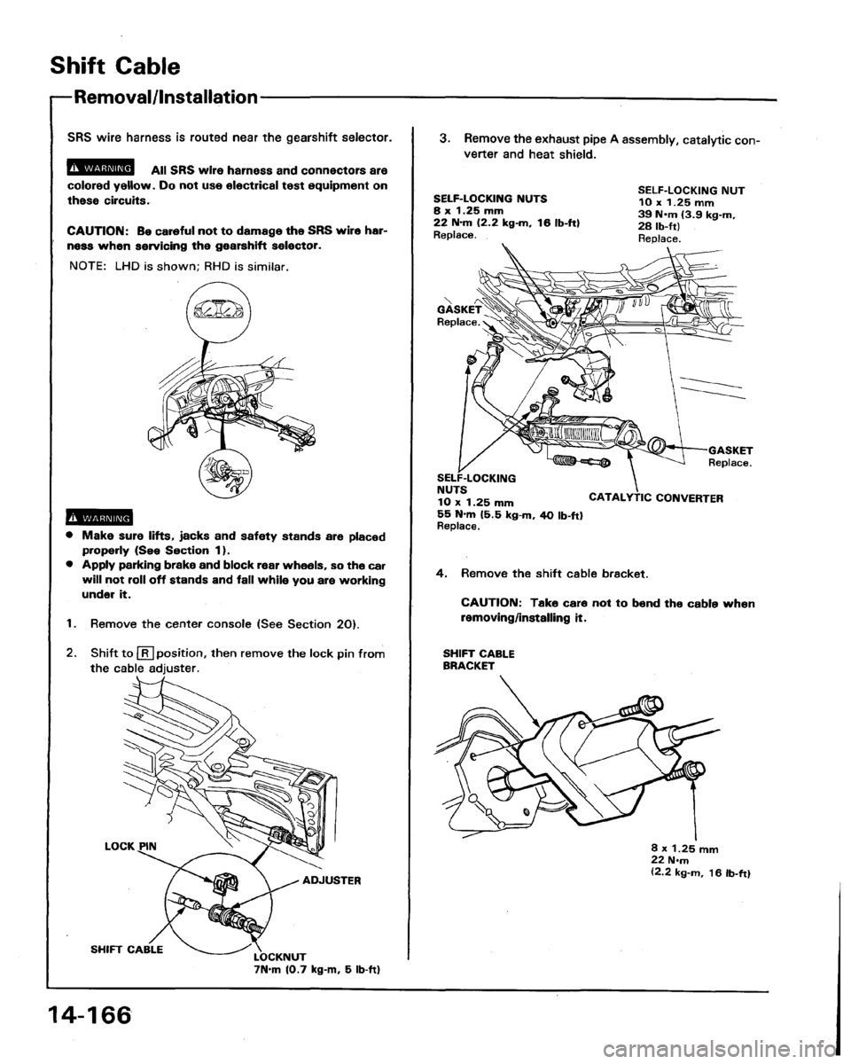 HONDA LEGEND 1991 2.G Workshop Manual 