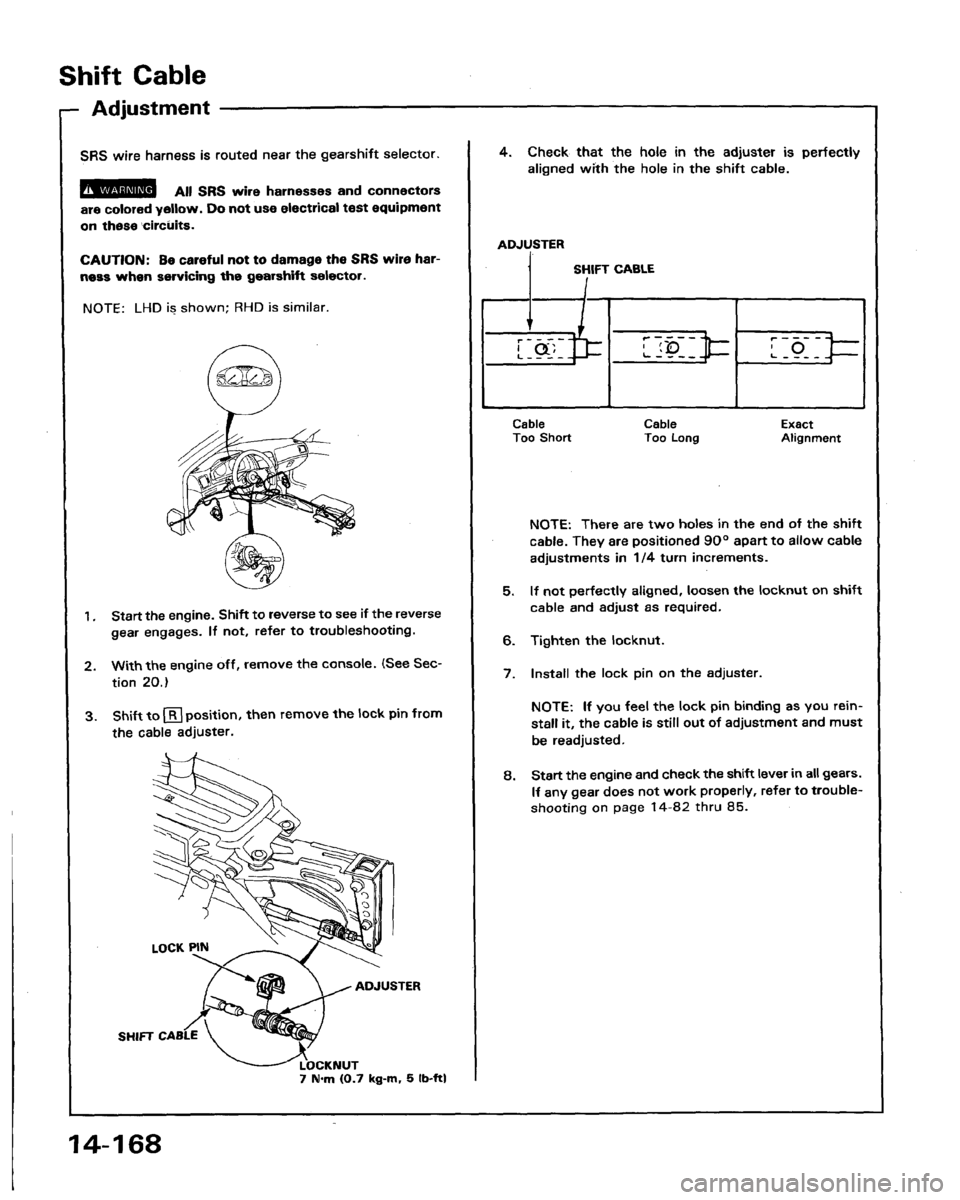 HONDA LEGEND 1991 2.G Workshop Manual 