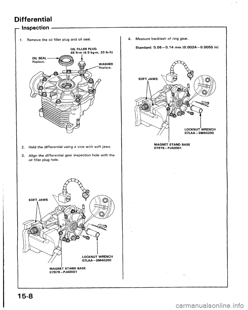 HONDA LEGEND 1991 2.G Workshop Manual 