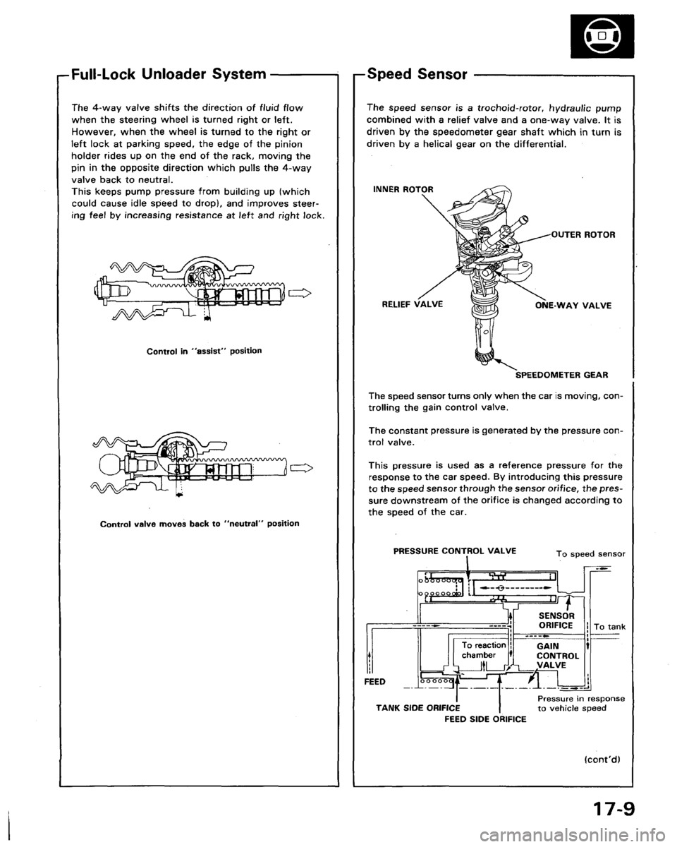 HONDA LEGEND 1991 2.G Workshop Manual 