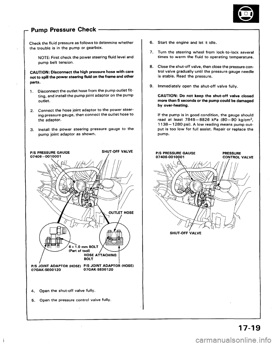 HONDA LEGEND 1991 2.G Workshop Manual 