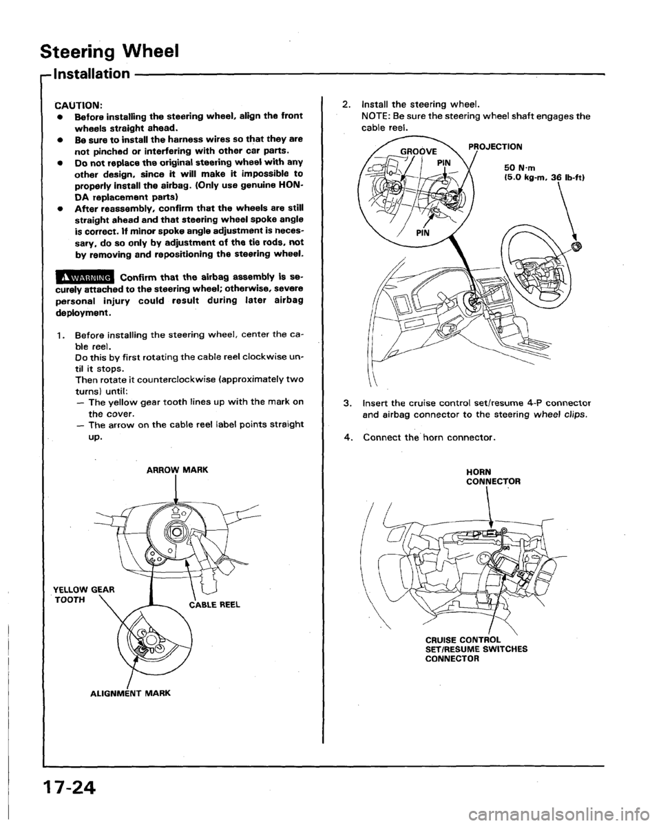 HONDA LEGEND 1991 2.G Workshop Manual 