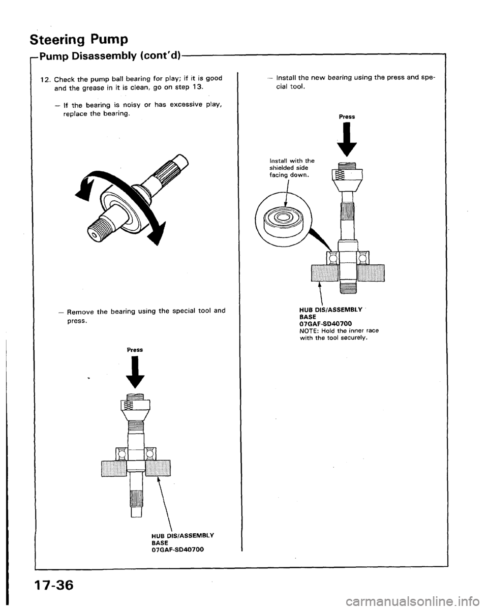 HONDA LEGEND 1991 2.G Workshop Manual 