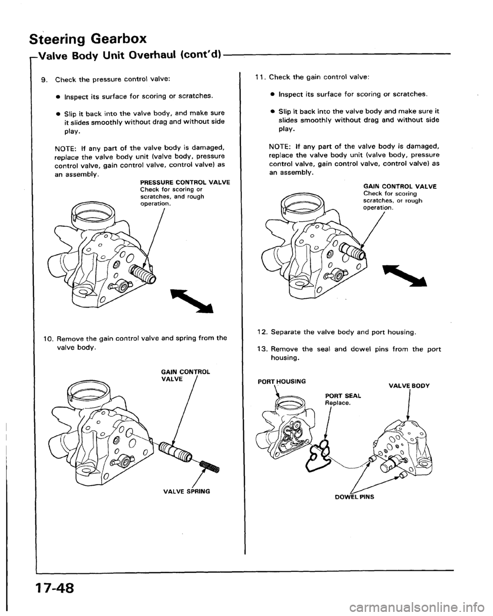 HONDA LEGEND 1991 2.G Workshop Manual 