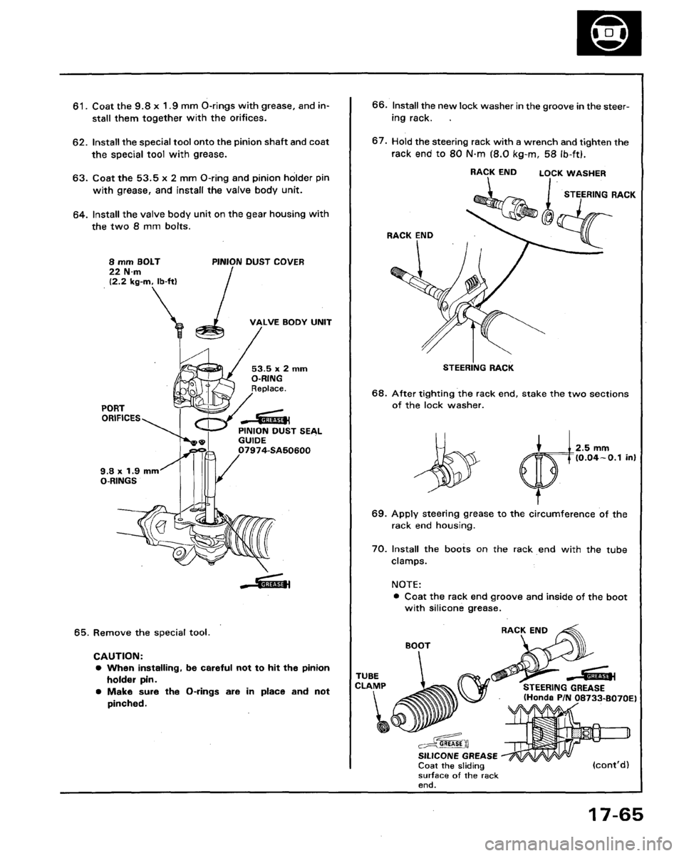 HONDA LEGEND 1991 2.G Workshop Manual 