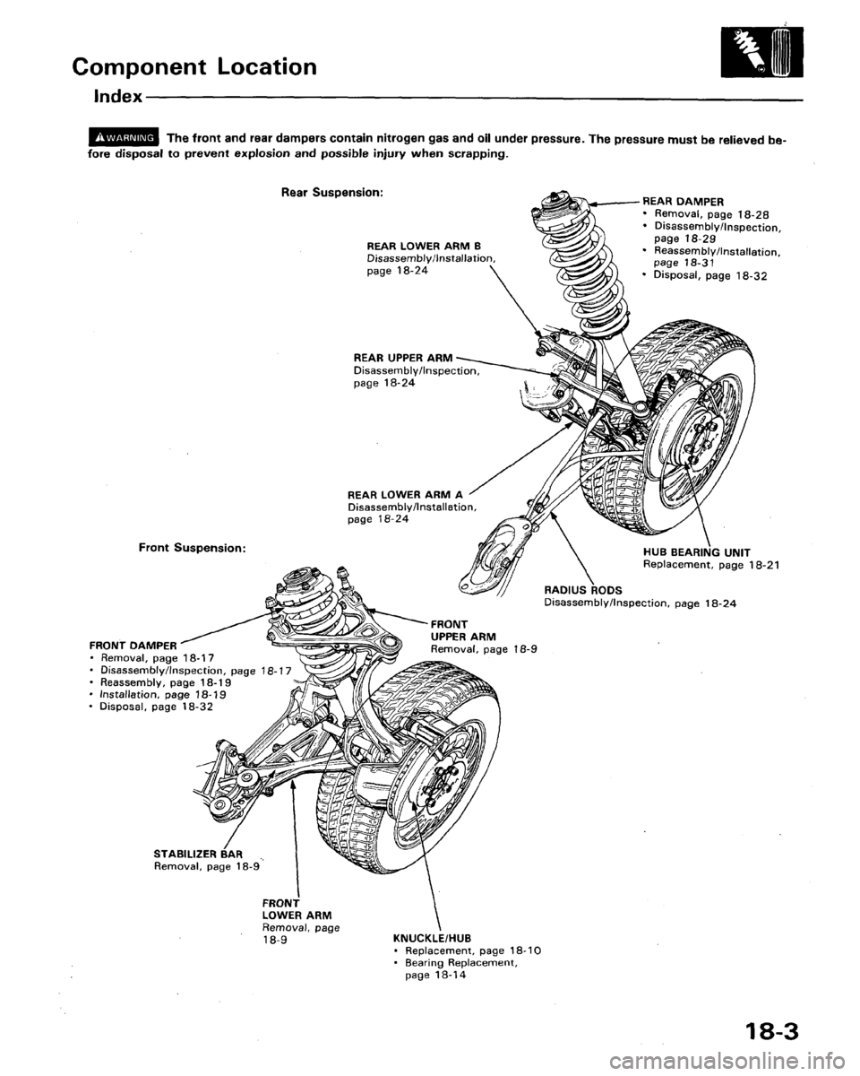 HONDA LEGEND 1991 2.G Workshop Manual 