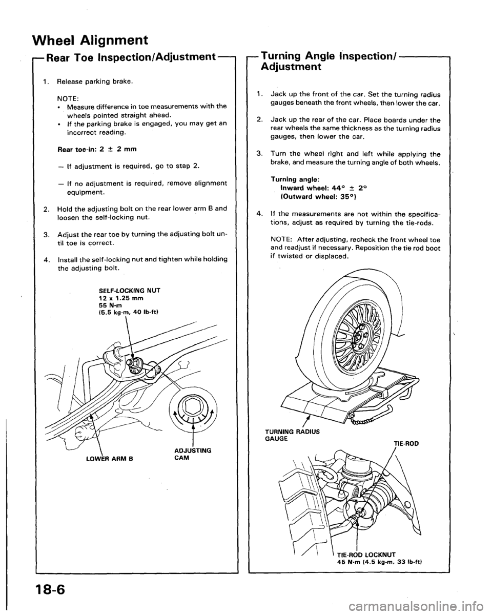 HONDA LEGEND 1991 2.G Workshop Manual 