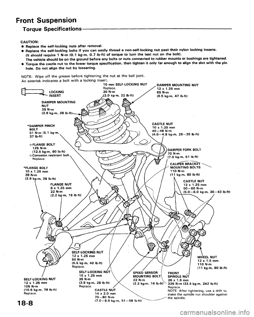 HONDA LEGEND 1991 2.G Workshop Manual 
