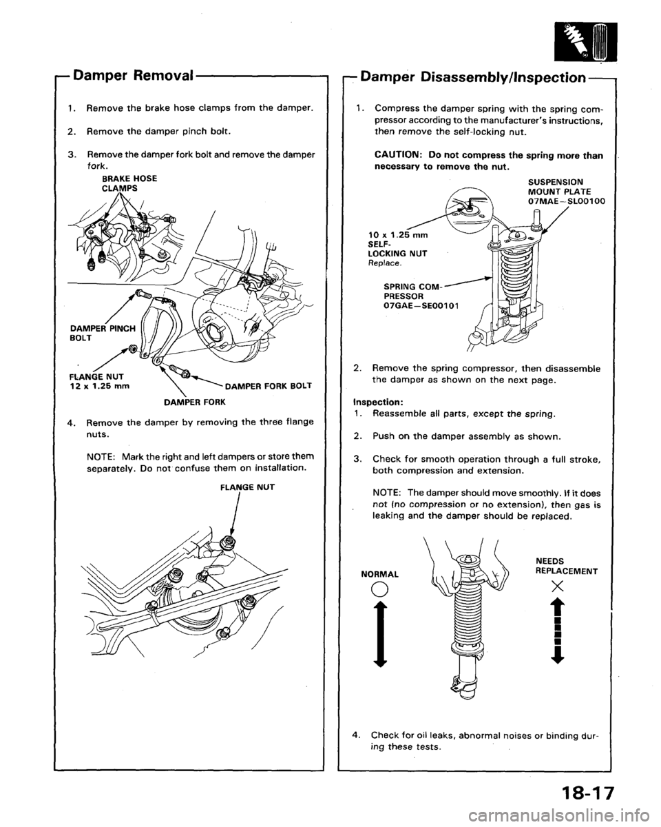 HONDA LEGEND 1991 2.G Workshop Manual 