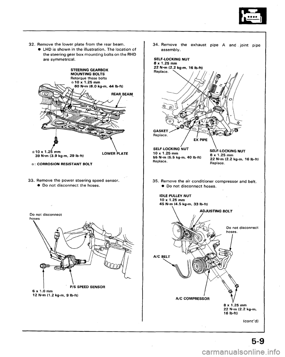 HONDA LEGEND 1991 2.G Workshop Manual 