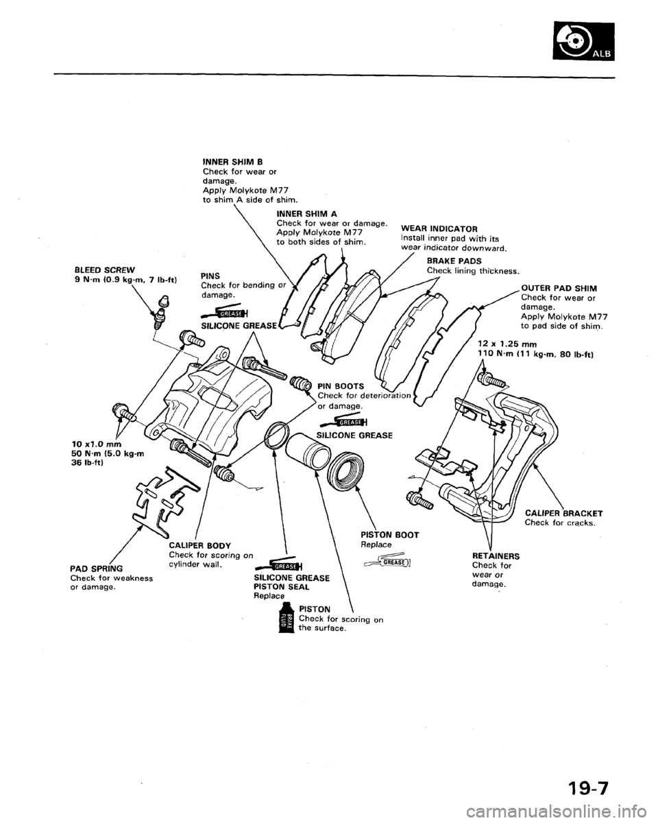 HONDA LEGEND 1991 2.G Workshop Manual 