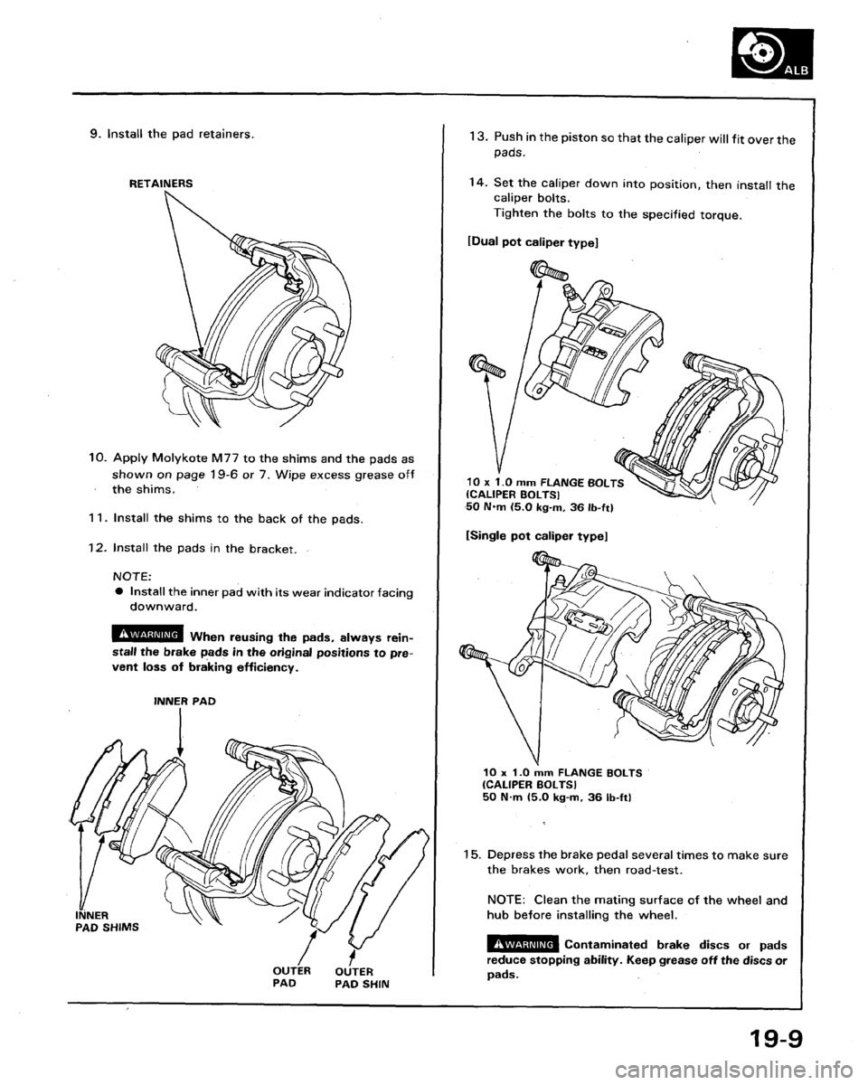 HONDA LEGEND 1991 2.G Workshop Manual 