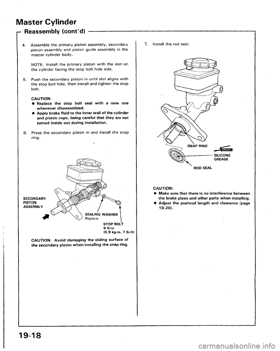 HONDA LEGEND 1991 2.G Workshop Manual 