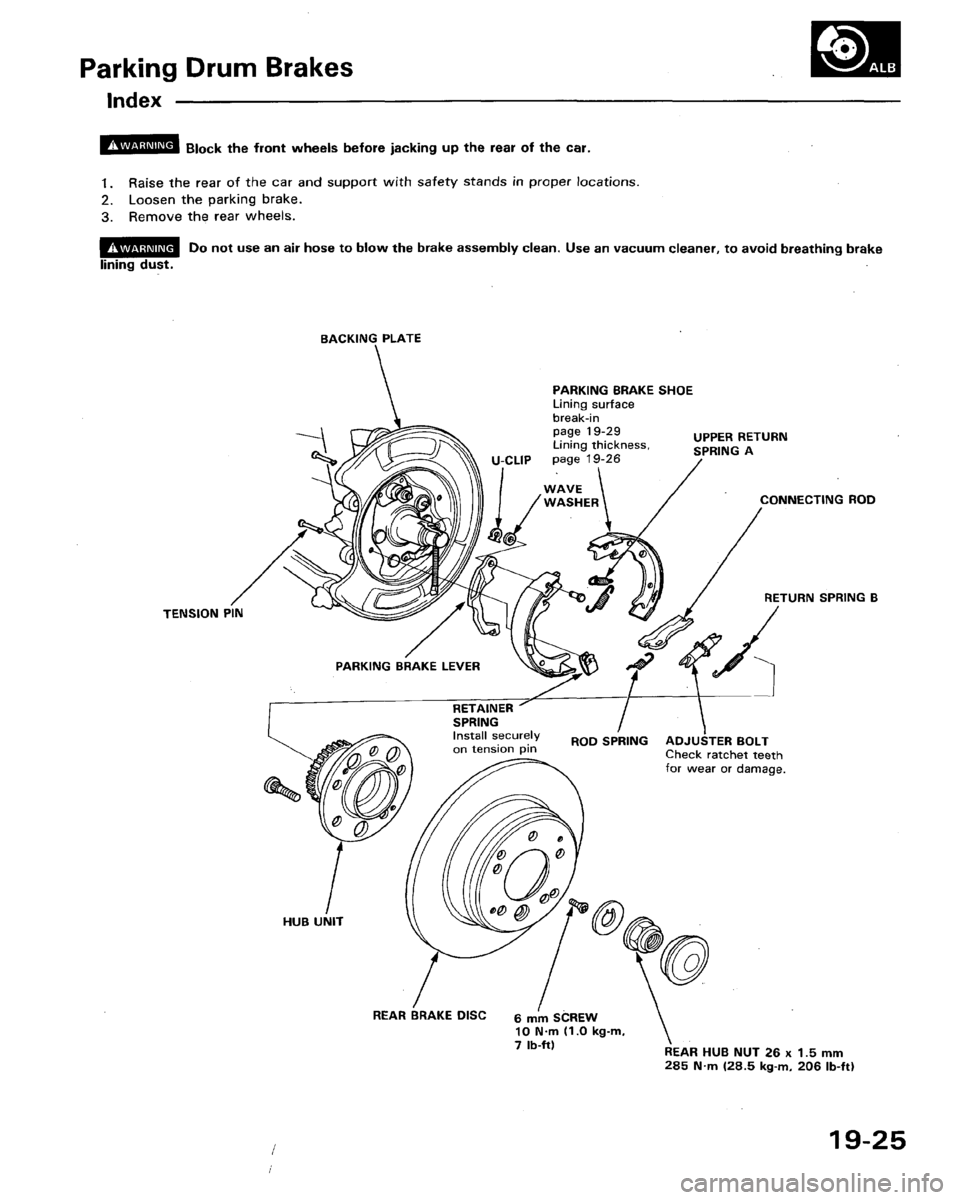 HONDA LEGEND 1991 2.G Workshop Manual 