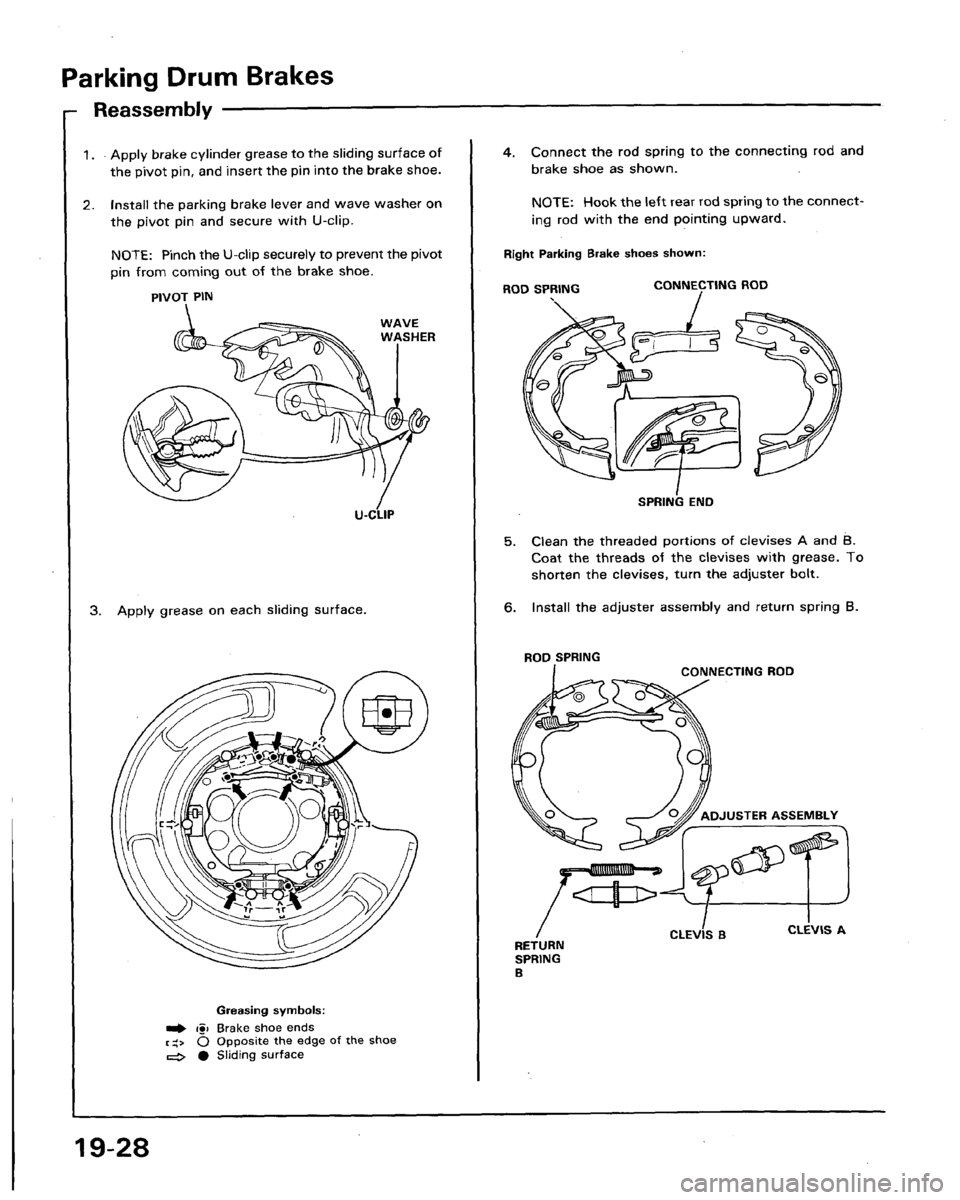 HONDA LEGEND 1991 2.G Workshop Manual 