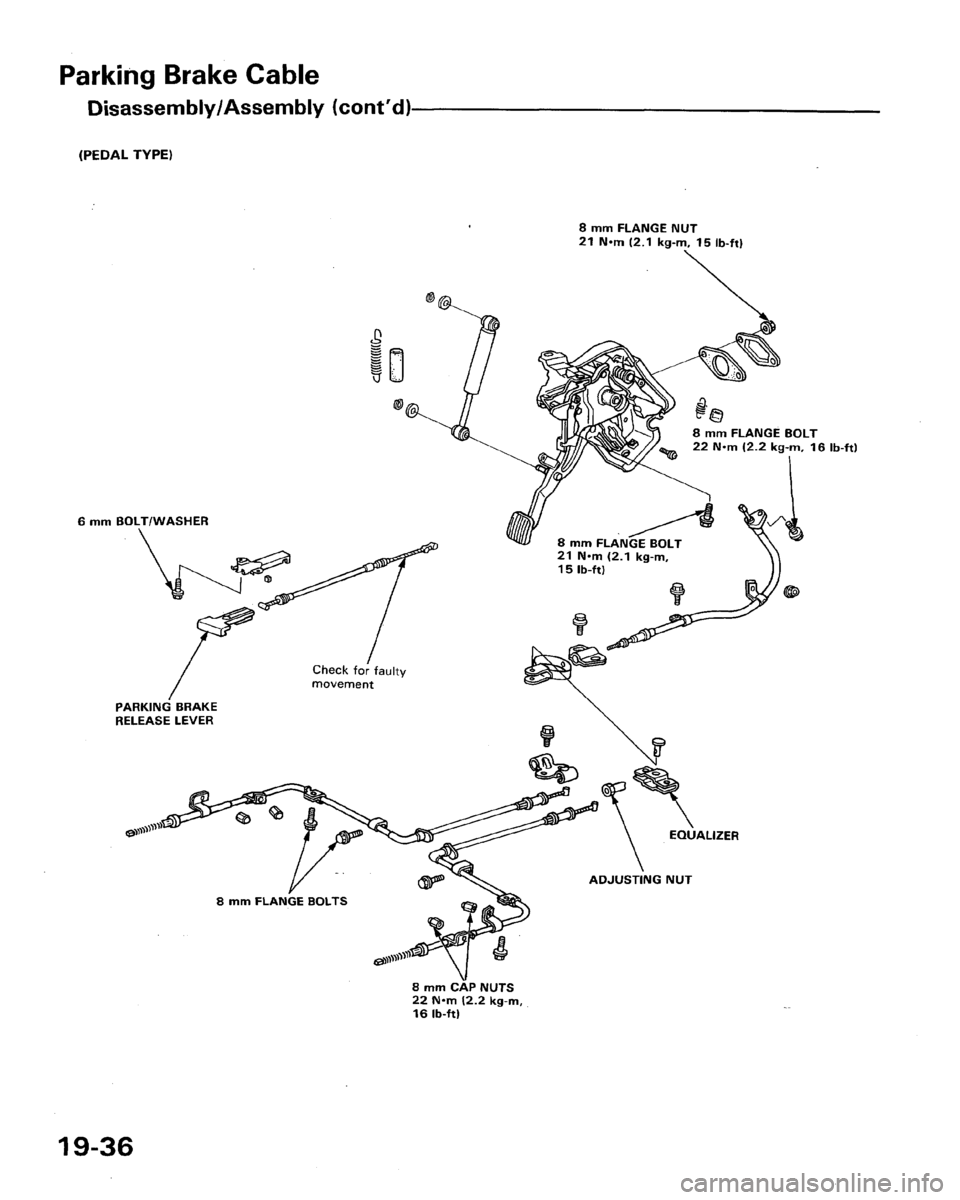 HONDA LEGEND 1991 2.G Workshop Manual 