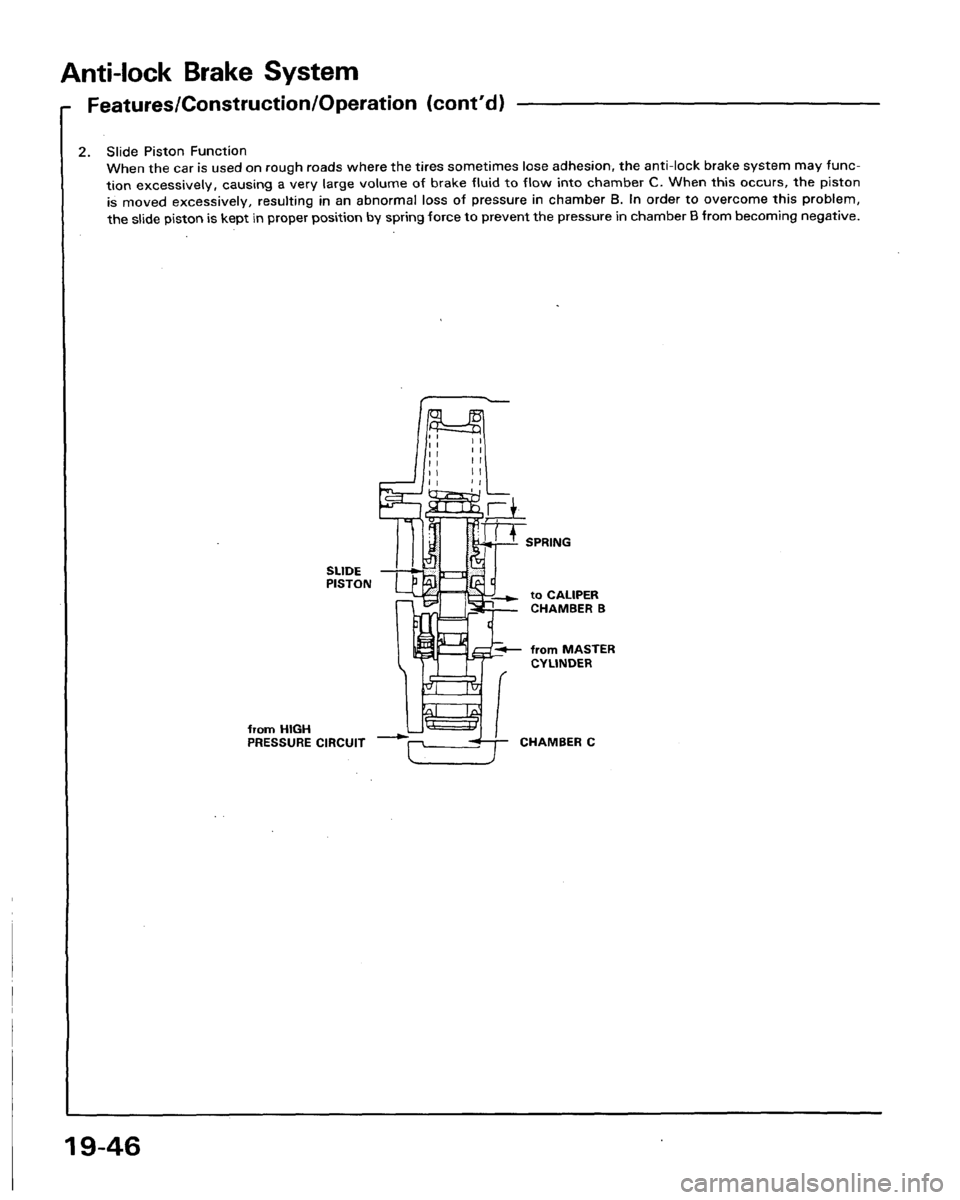 HONDA LEGEND 1991 2.G Workshop Manual 