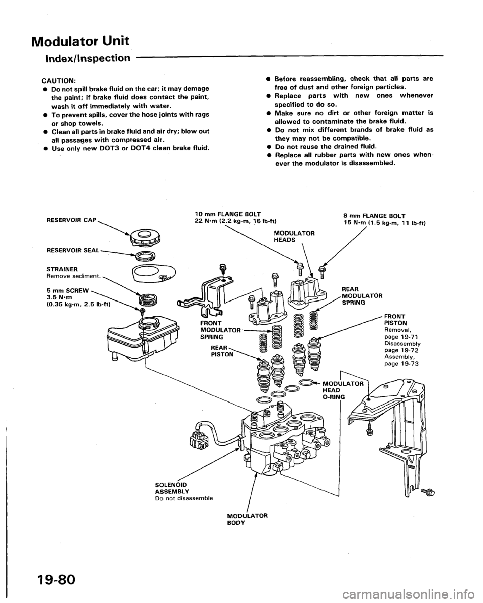 HONDA LEGEND 1991 2.G Workshop Manual 