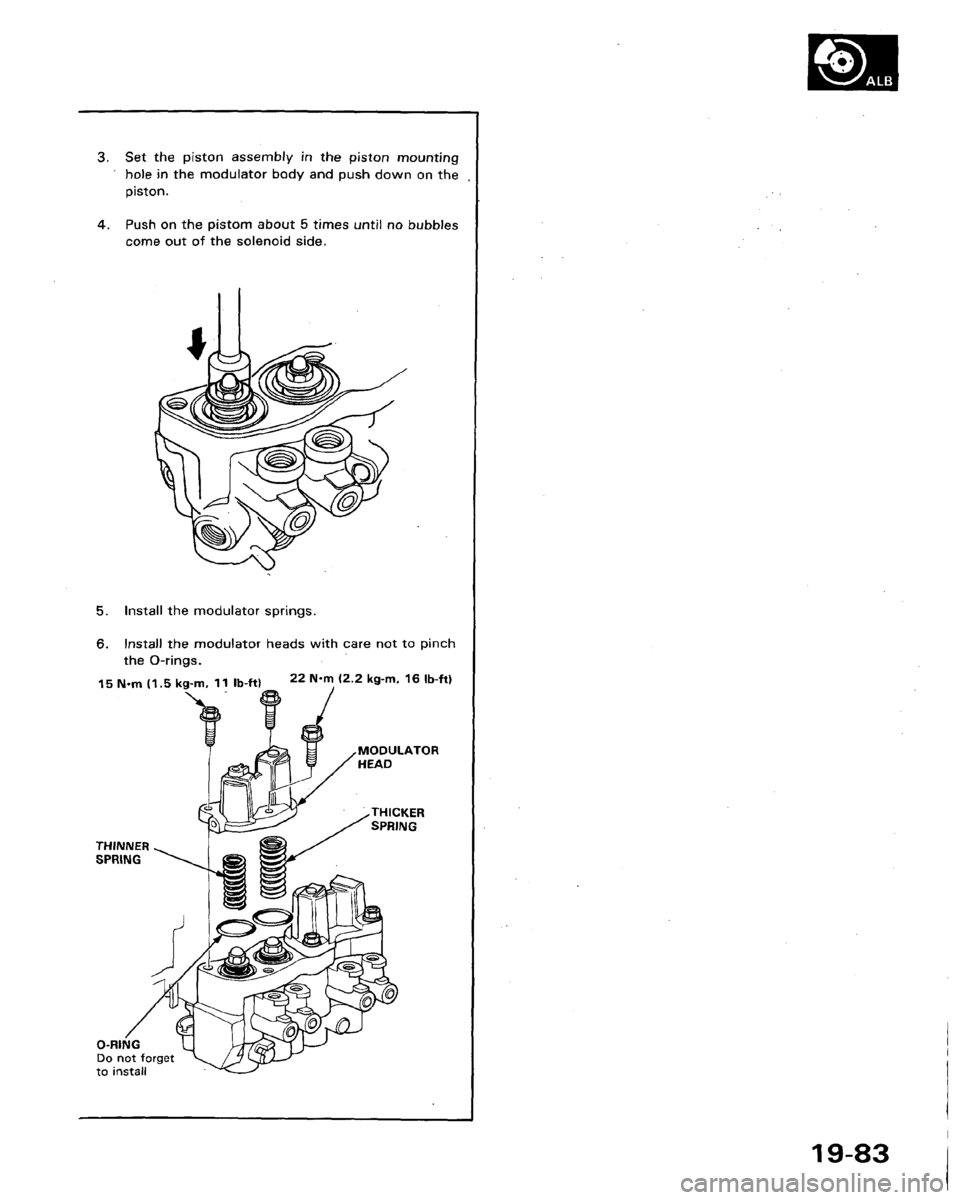 HONDA LEGEND 1991 2.G Workshop Manual 