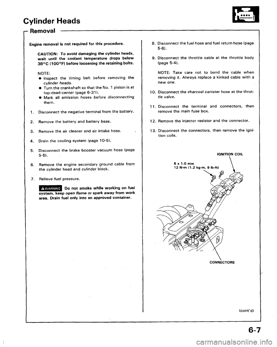 HONDA LEGEND 1991 2.G Workshop Manual 