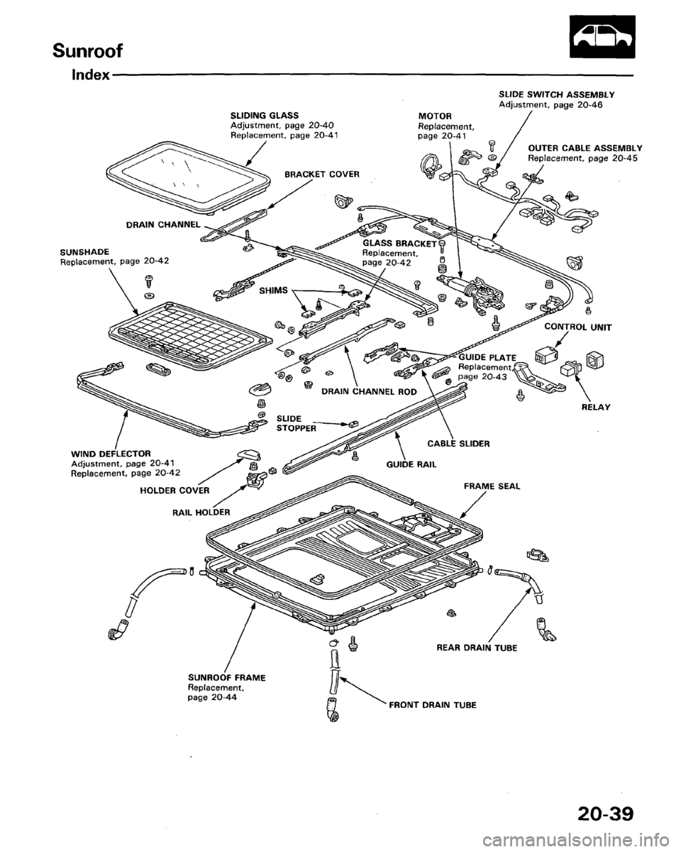 HONDA LEGEND 1991 2.G Workshop Manual 
