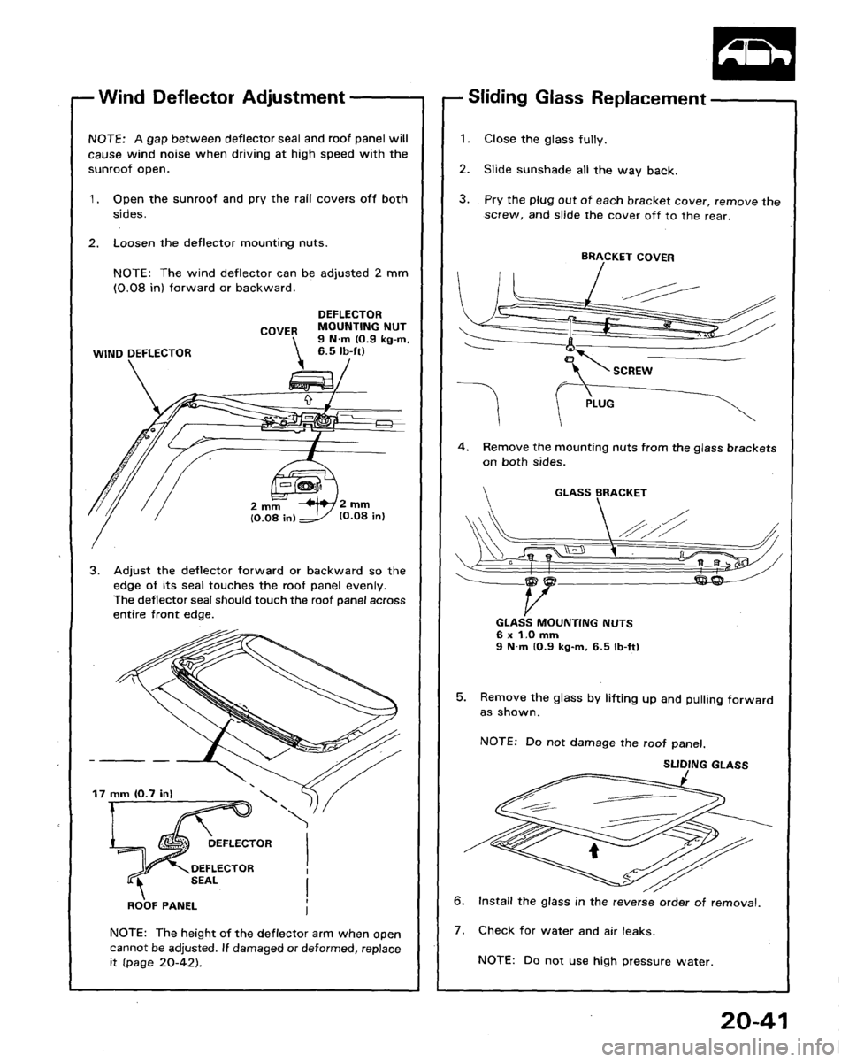 HONDA LEGEND 1991 2.G Workshop Manual 