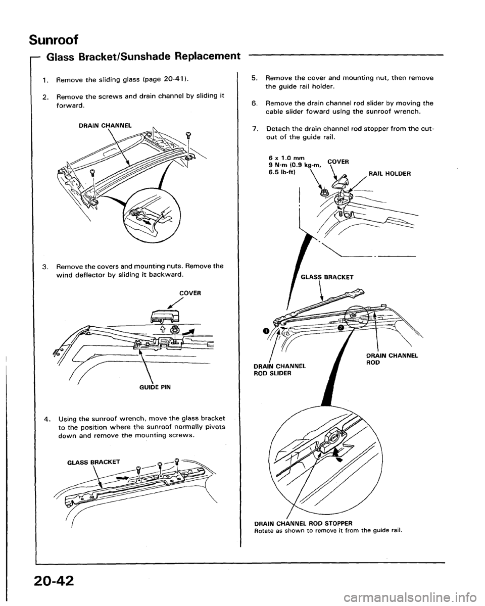 HONDA LEGEND 1991 2.G Workshop Manual 