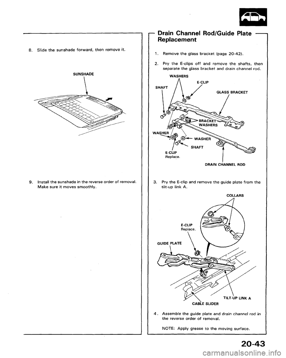 HONDA LEGEND 1991 2.G Workshop Manual 