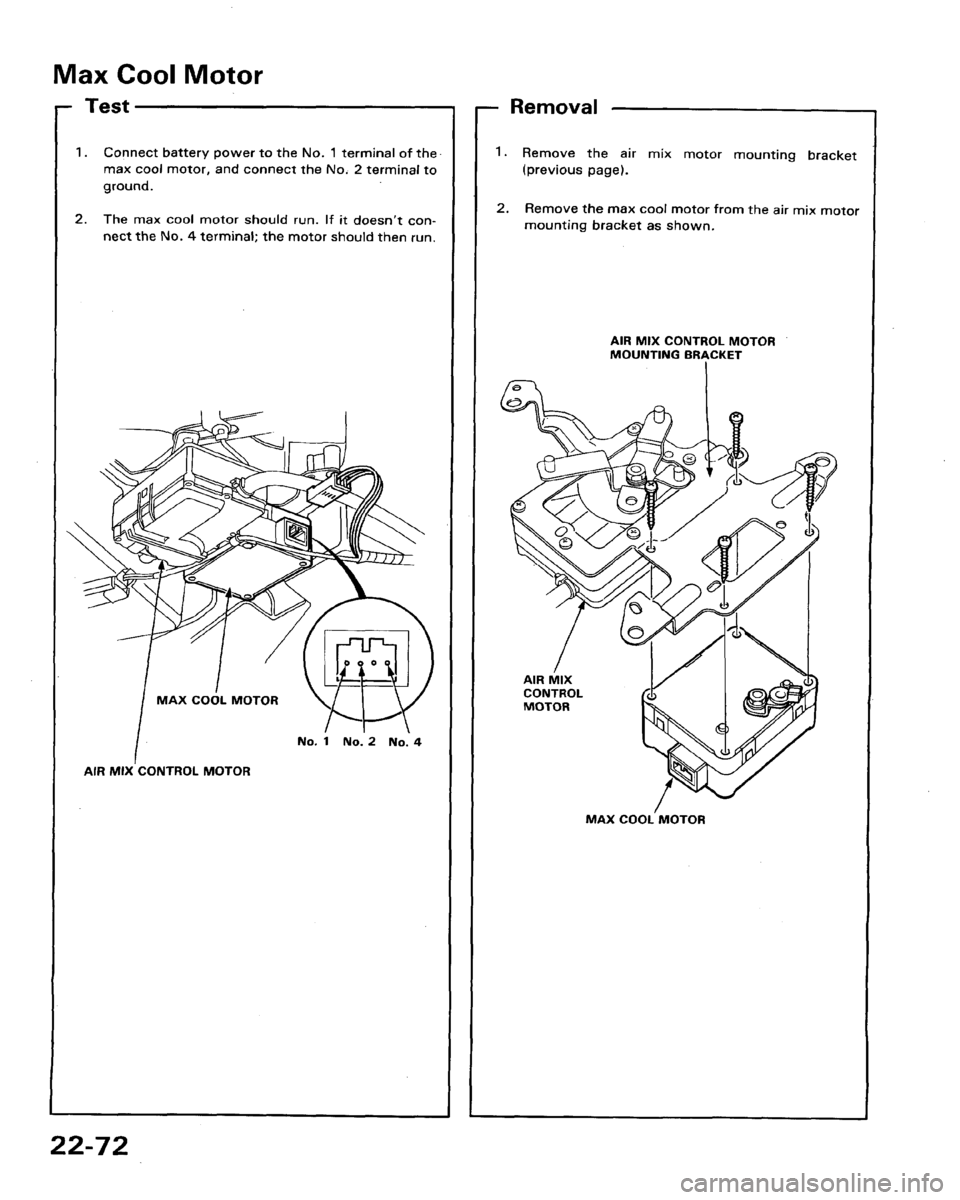 HONDA LEGEND 1991 2.G Workshop Manual 