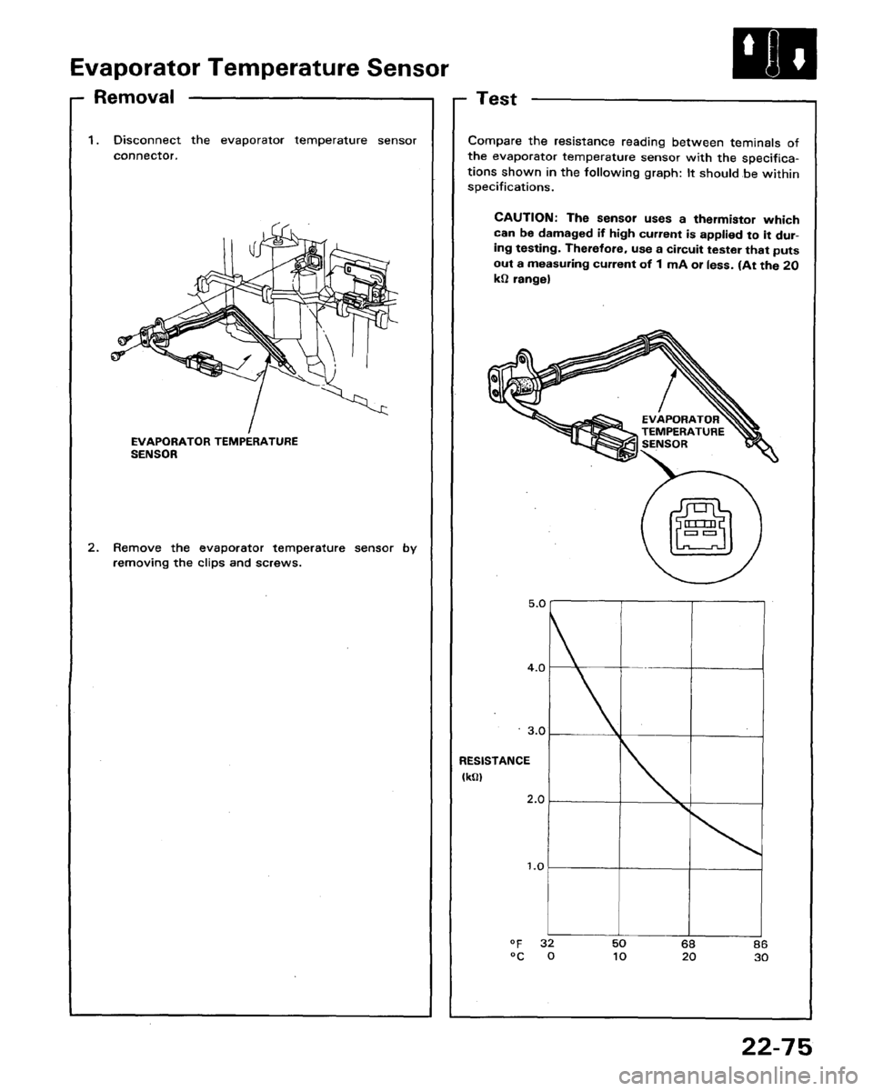 HONDA LEGEND 1991 2.G Workshop Manual 
