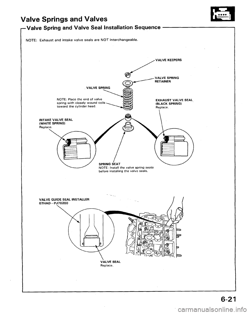 HONDA LEGEND 1991 2.G Workshop Manual 