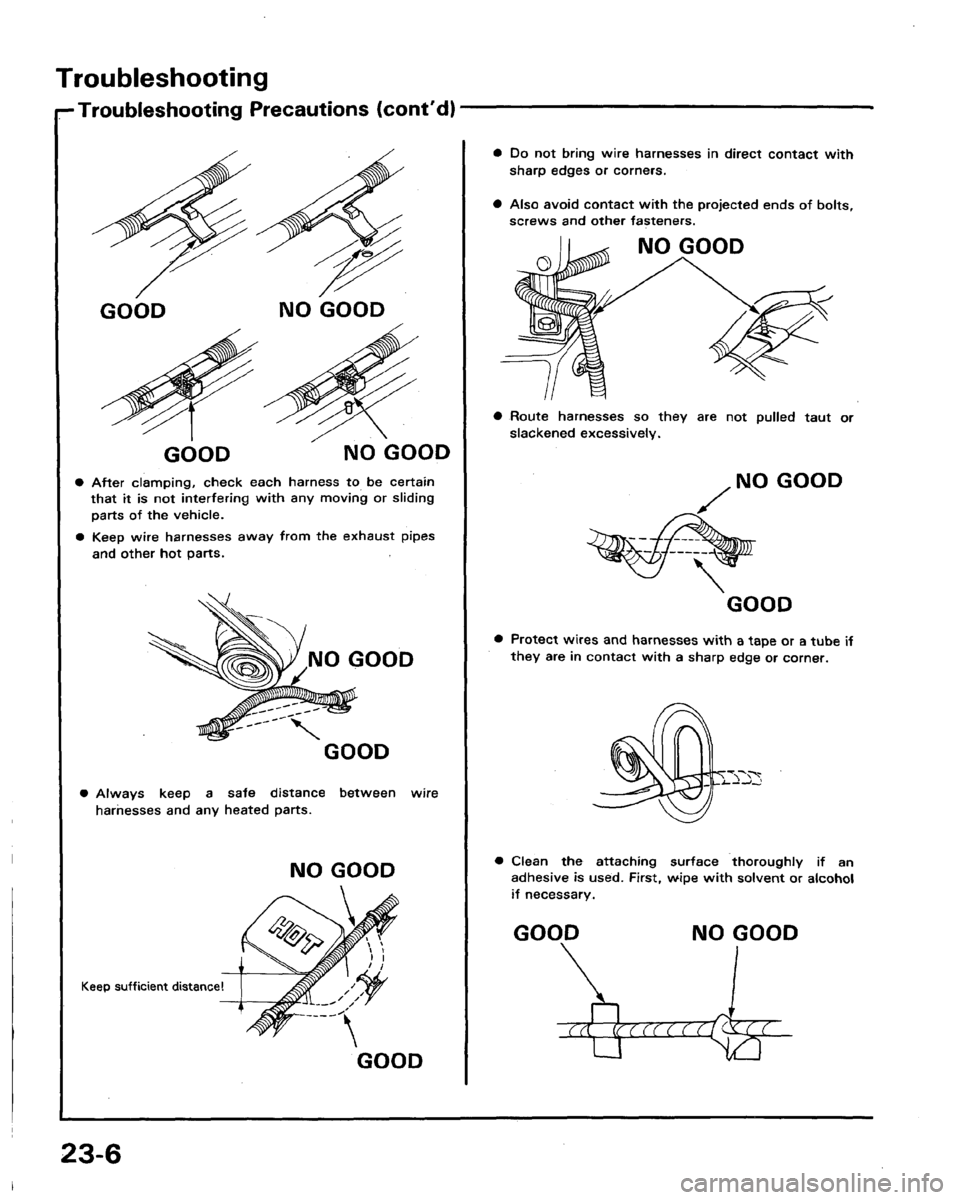 HONDA LEGEND 1991 2.G Workshop Manual 