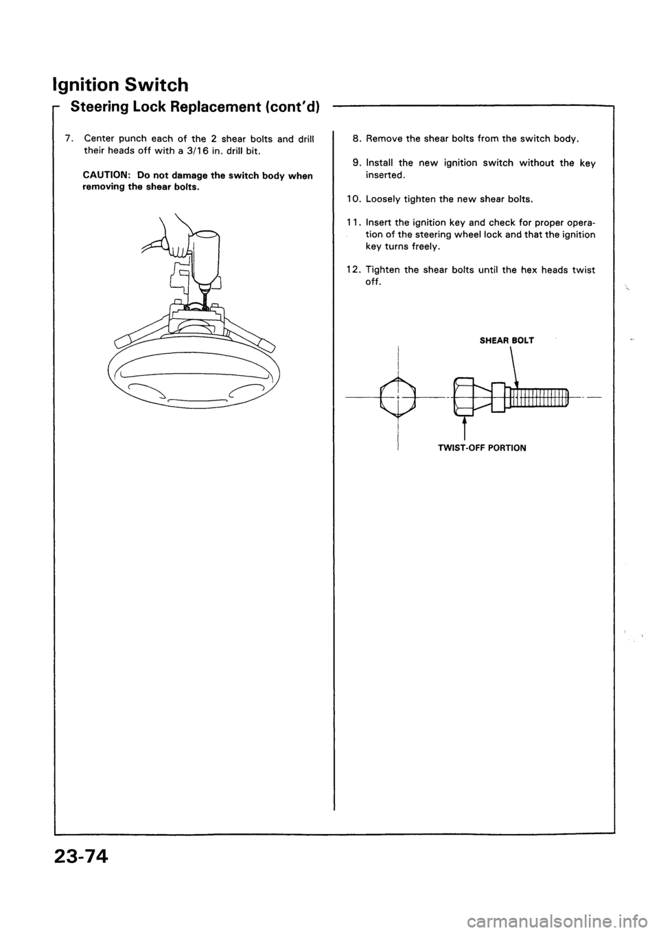 HONDA CIVIC 1992 5.G Workshop Manual 