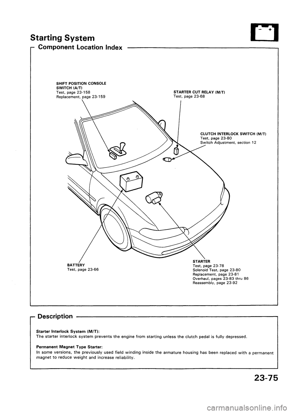 HONDA CIVIC 1992 5.G Workshop Manual 