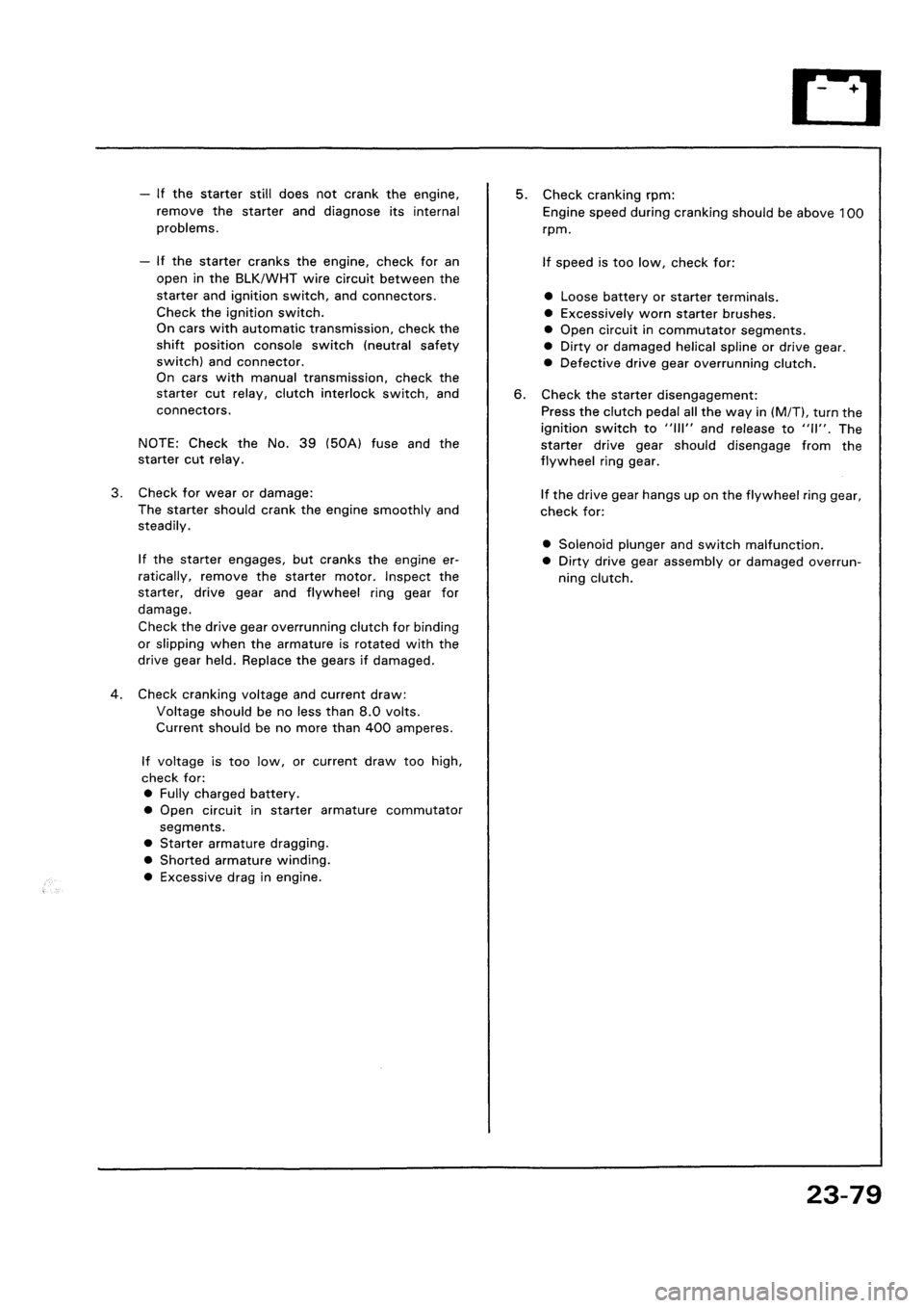 HONDA CIVIC 1992 5.G Workshop Manual 