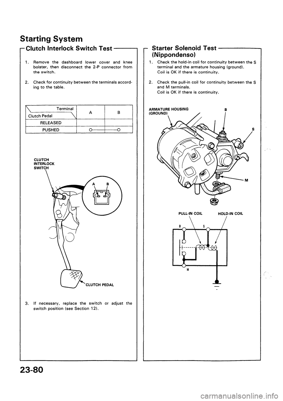 HONDA CIVIC 1992 5.G Workshop Manual 
