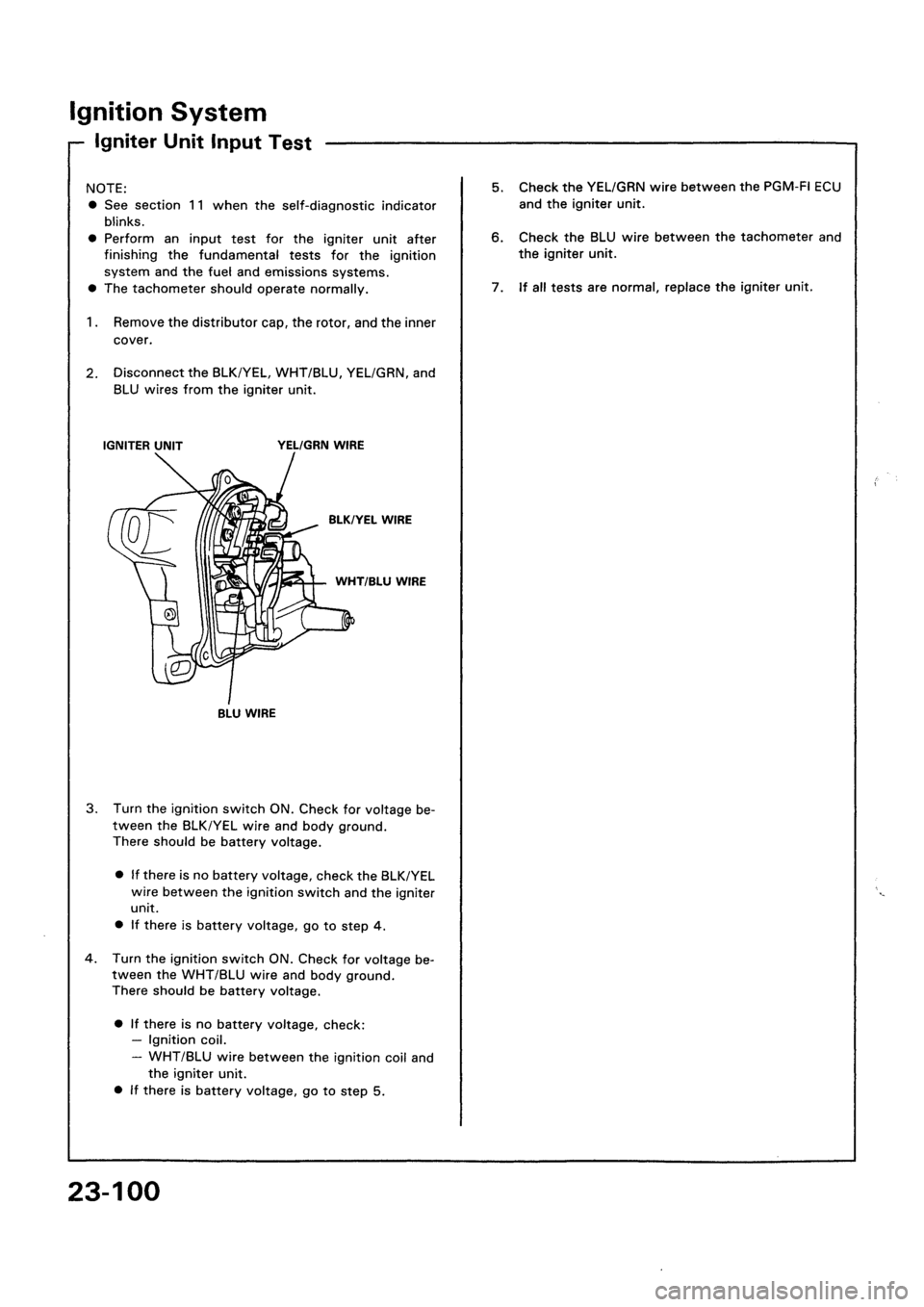 HONDA CIVIC 1992 5.G Workshop Manual 