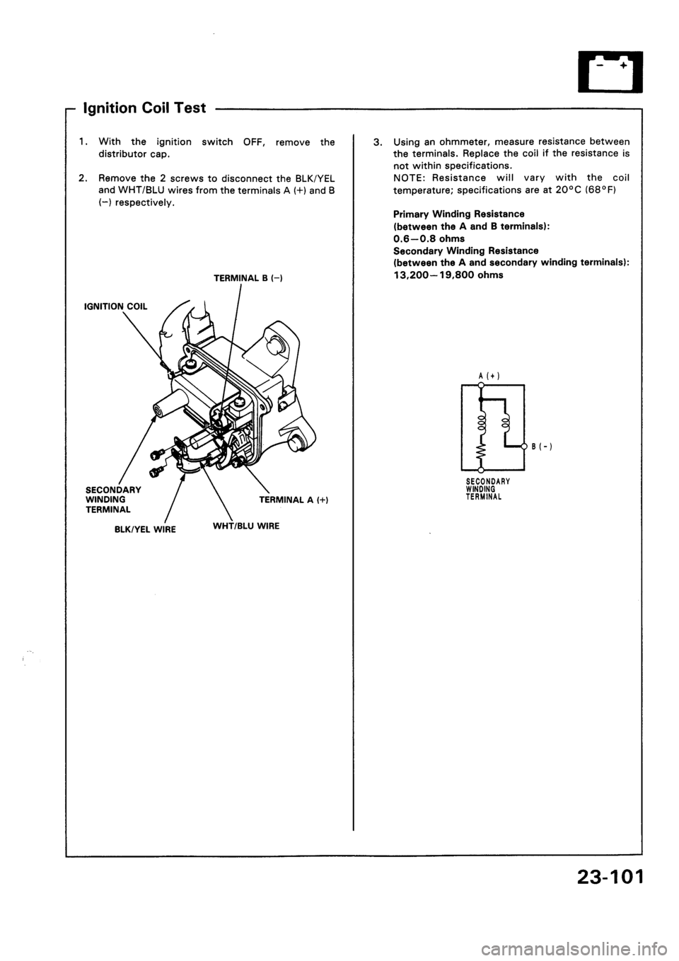 HONDA CIVIC 1992 5.G Workshop Manual 