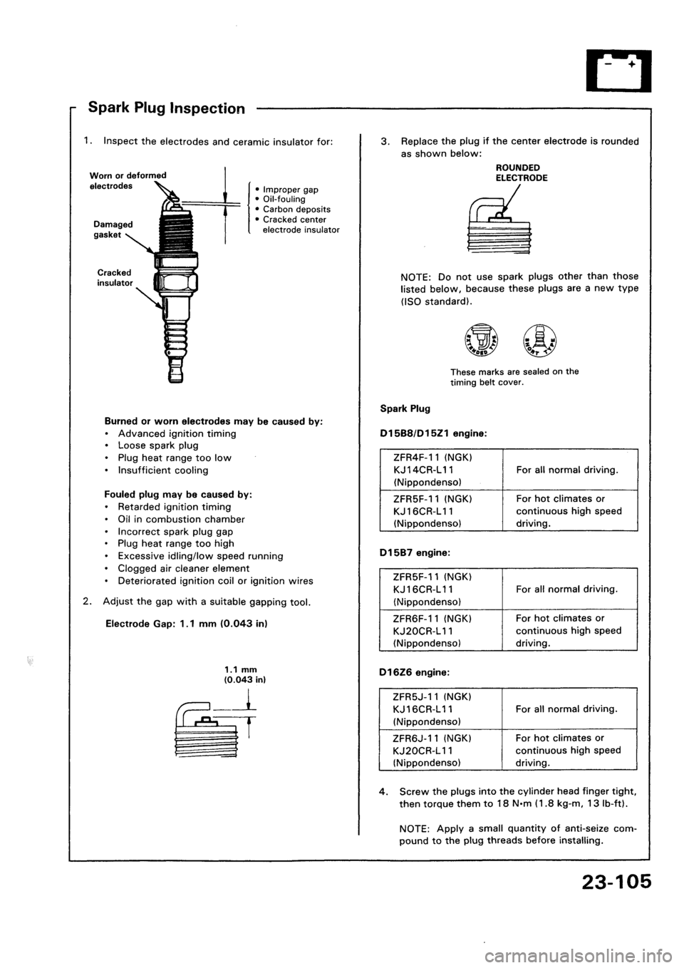 HONDA CIVIC 1992 5.G Workshop Manual 
